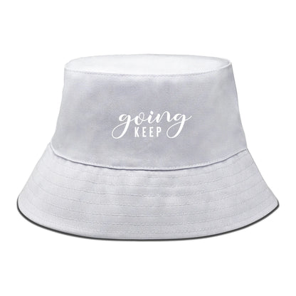 Keep Going Print Bucket Hat