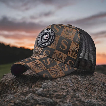 Breathable Mesh Snapback Outdoor Baseball Cap