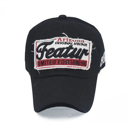 Letter Embroidered Casual Baseball Cap