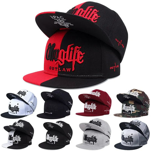 Embroidery Hiphop Baseball Cap Snapback Hat