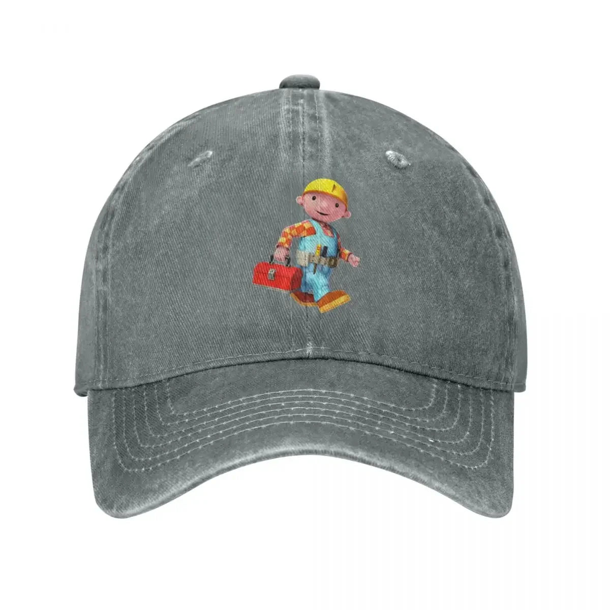 Bob The Builder Distressed Denim Baseball Hat