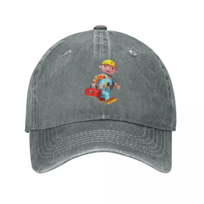 Bob The Builder Distressed Denim Baseball Hat