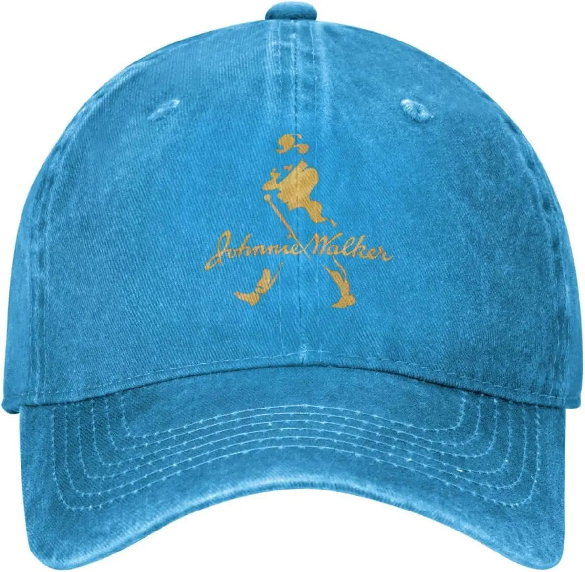 Isila Johnnie Music Washed Denim Baseball Cap