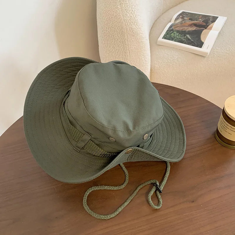 Unisex Lightweight Korean Fisherman Bucket Hat