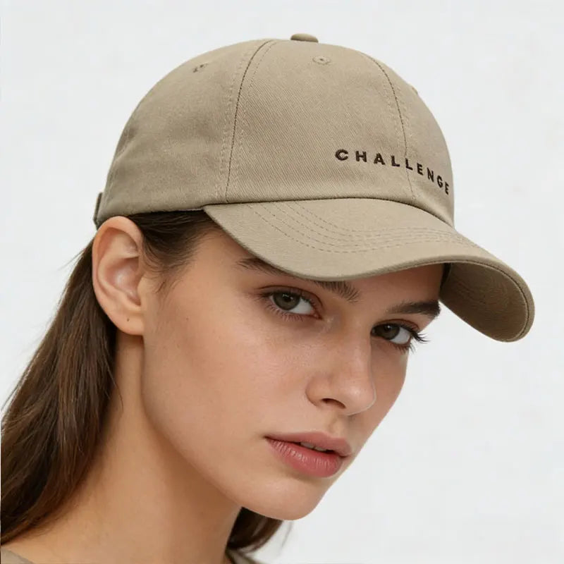 Simple Letter Sun Shading Baseball Cap