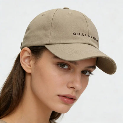 Simple Letter Sun Shading Baseball Cap