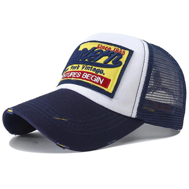 New Letter Embroidery Baseball Cap for Men