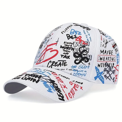 Fashion Graffiti Printing Baseball Cap