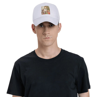 Christmas Staffordshire Bull Terrier Baseball Cap