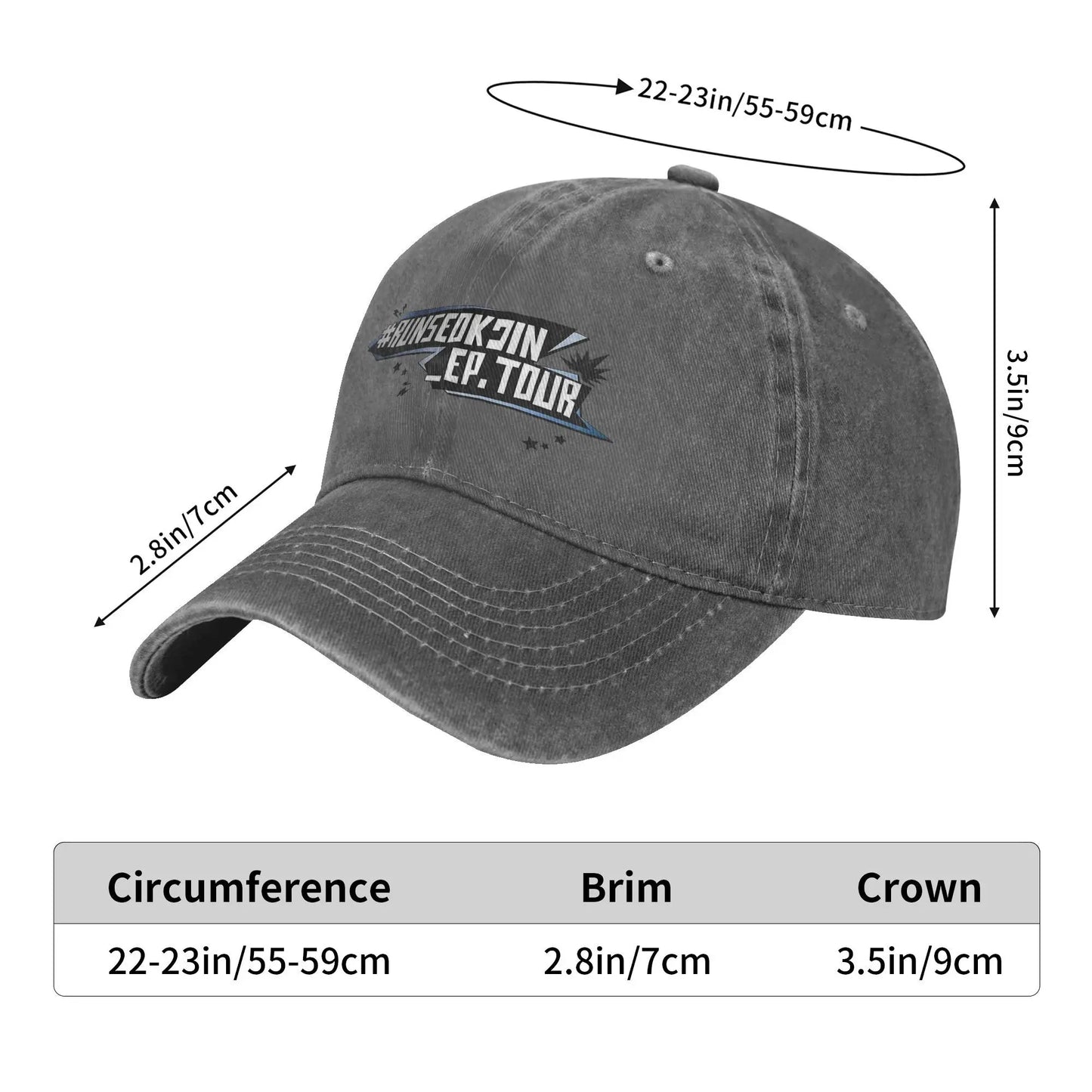 Jin Runseokjin Ep Echo Tour Baseball Cap