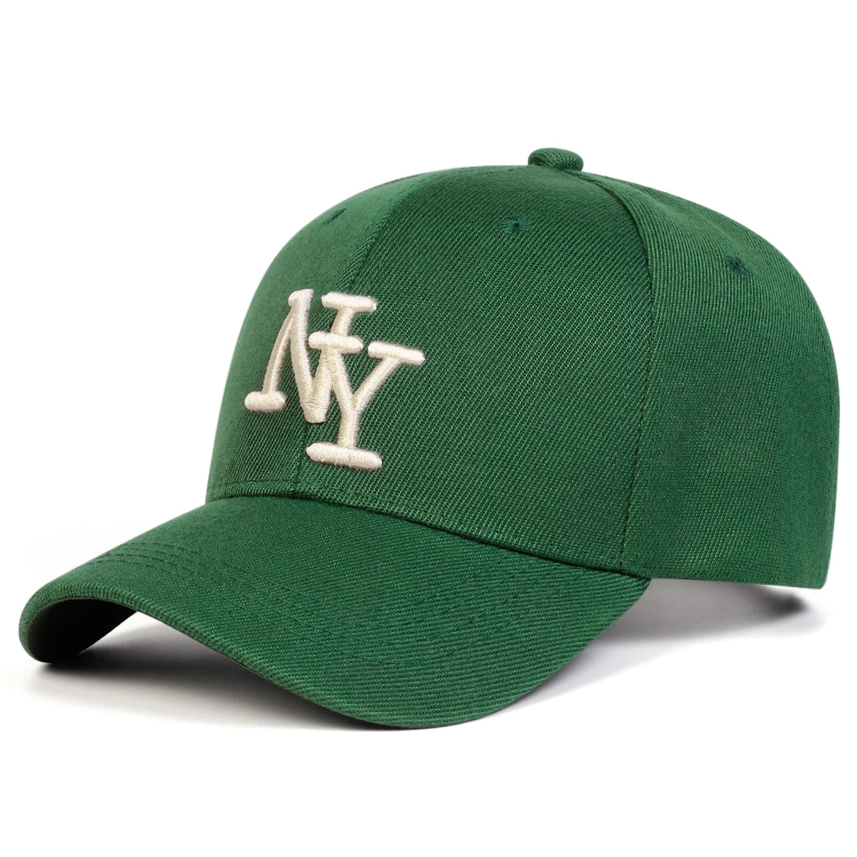 Unisex NY Letter Embroidered Adjustable Baseball Cap