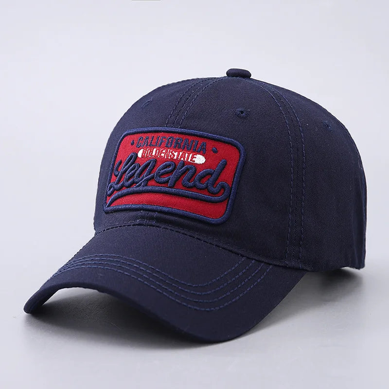 LEGEND 3D Letter Embroidered Cotton Baseball Cap