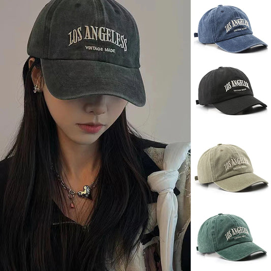 Casual Retro Cotton Embroidery Baseball Cap