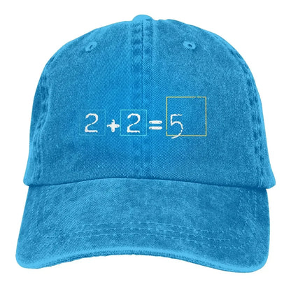 Radiohead 2 Plus 2 Equals 5 Baseball Cap