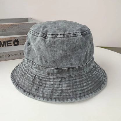 Plus Size Cotton Korean Fisherman Bucket Hat