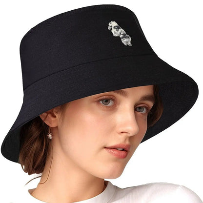 Upside Down Classical Sculpture Art Bucket Hat