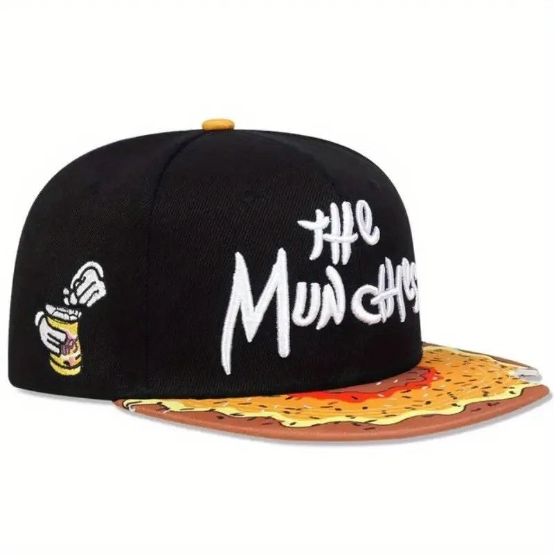 Unisex Flat-Brim Hip-Hop Street Snapback