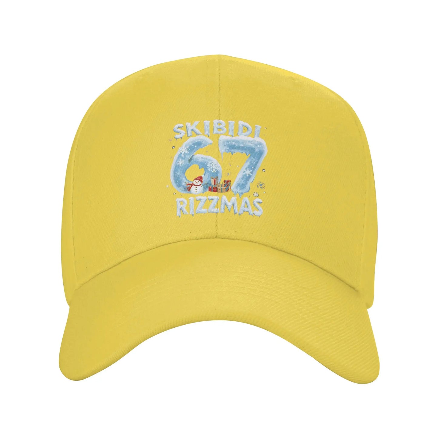 Skibidi Rizzmas Funny Meme Street Style Baseball Cap