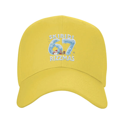 Skibidi Rizzmas Funny Meme Street Style Baseball Cap