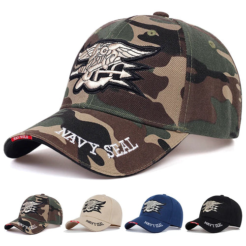 Unisex Seal Assault Team Embroidery Baseball Caps