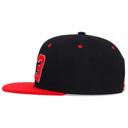 Unisex 23 Embroidery Hip-hop Hats