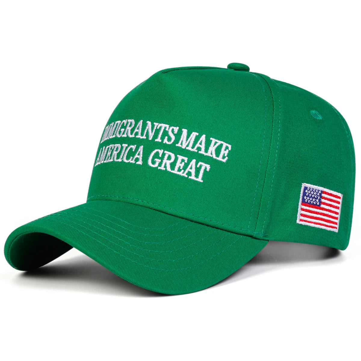 Immigrants Make Embroidered Unisex Baseball Cap