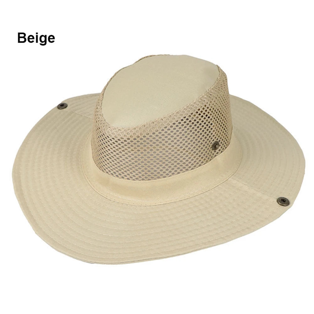 Outdoor Wide Brim Bucket Hat