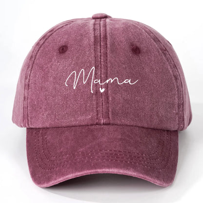 New Printed Heart Mama Fashionable Baseball Cap