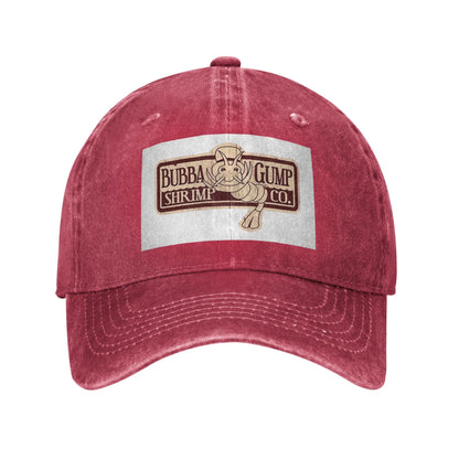 Bubba Gump Shrimp Washed Denim Baseball Cap
