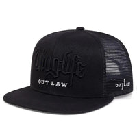 All Black Mesh