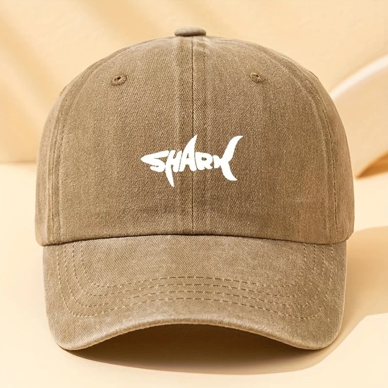 Shark Print Baseball Cap