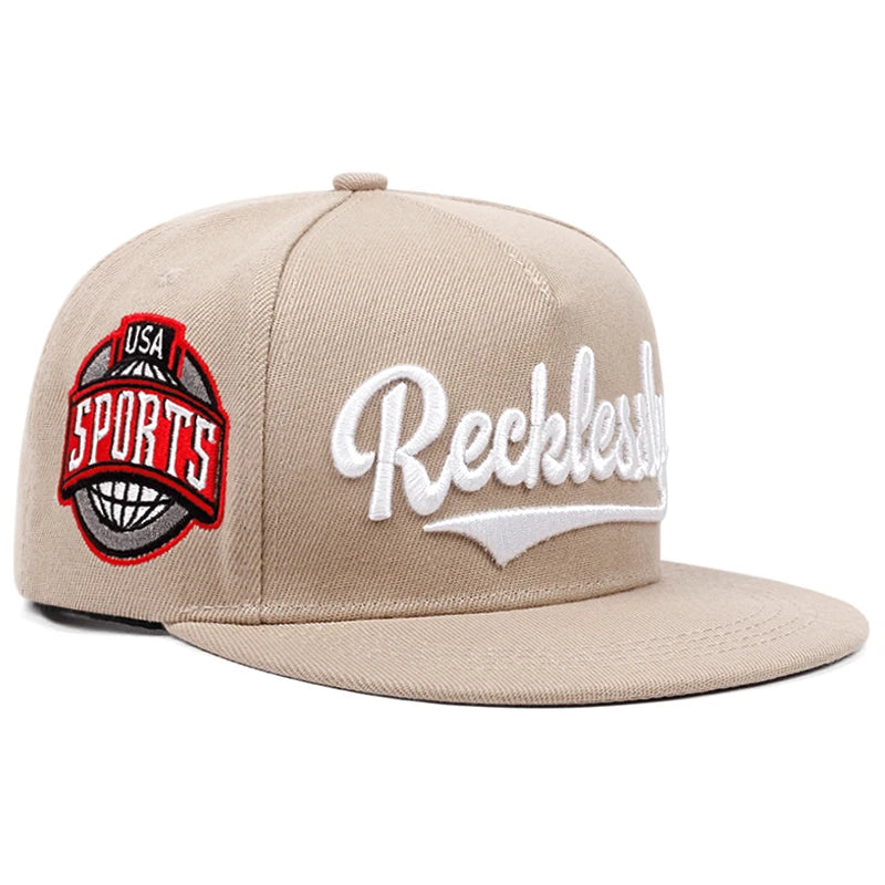Unisex Reek Side USA Embroidered Hip Hop Baseball Cap