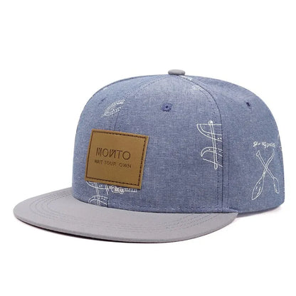 Unisex Graffiti Snapback Baseball Cap