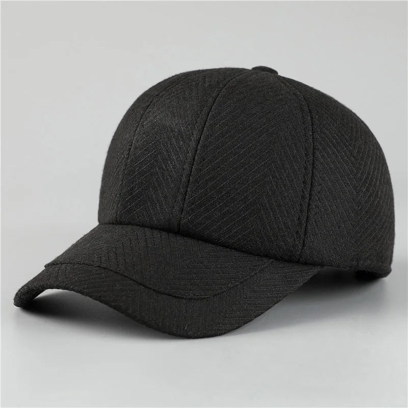 Winter Earflap Hip Hop Snapback Cap