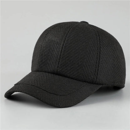 Winter Earflap Hip Hop Snapback Cap