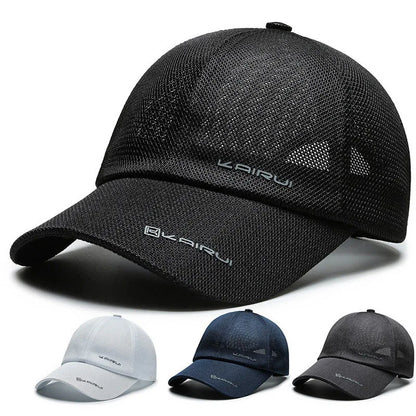 Breathable Mesh Camo Snapback Baseball Cap