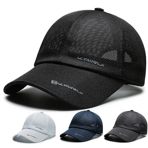 Breathable Mesh Camo Snapback Baseball Cap