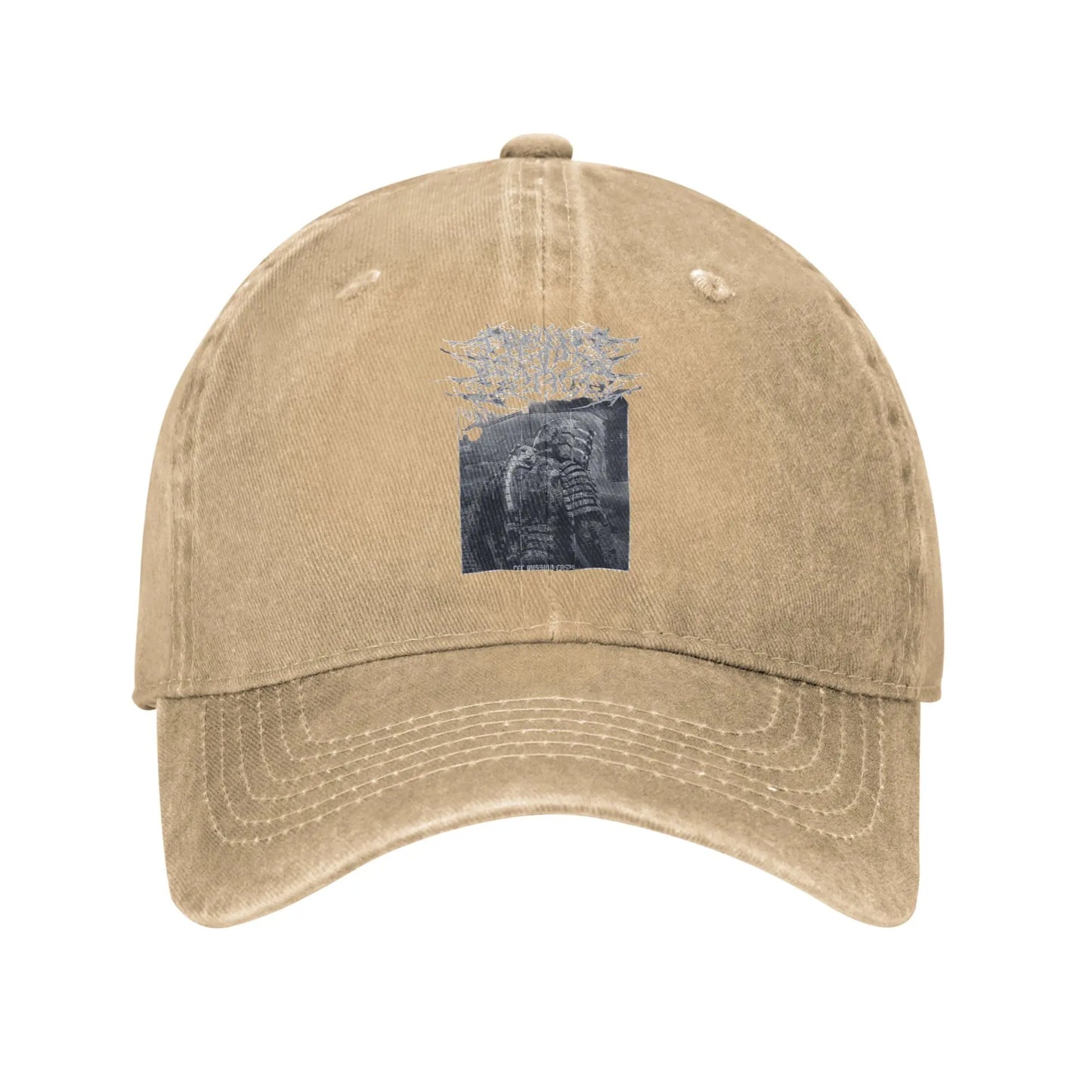 Vintage Retro Dead Space Washed Baseball Cap