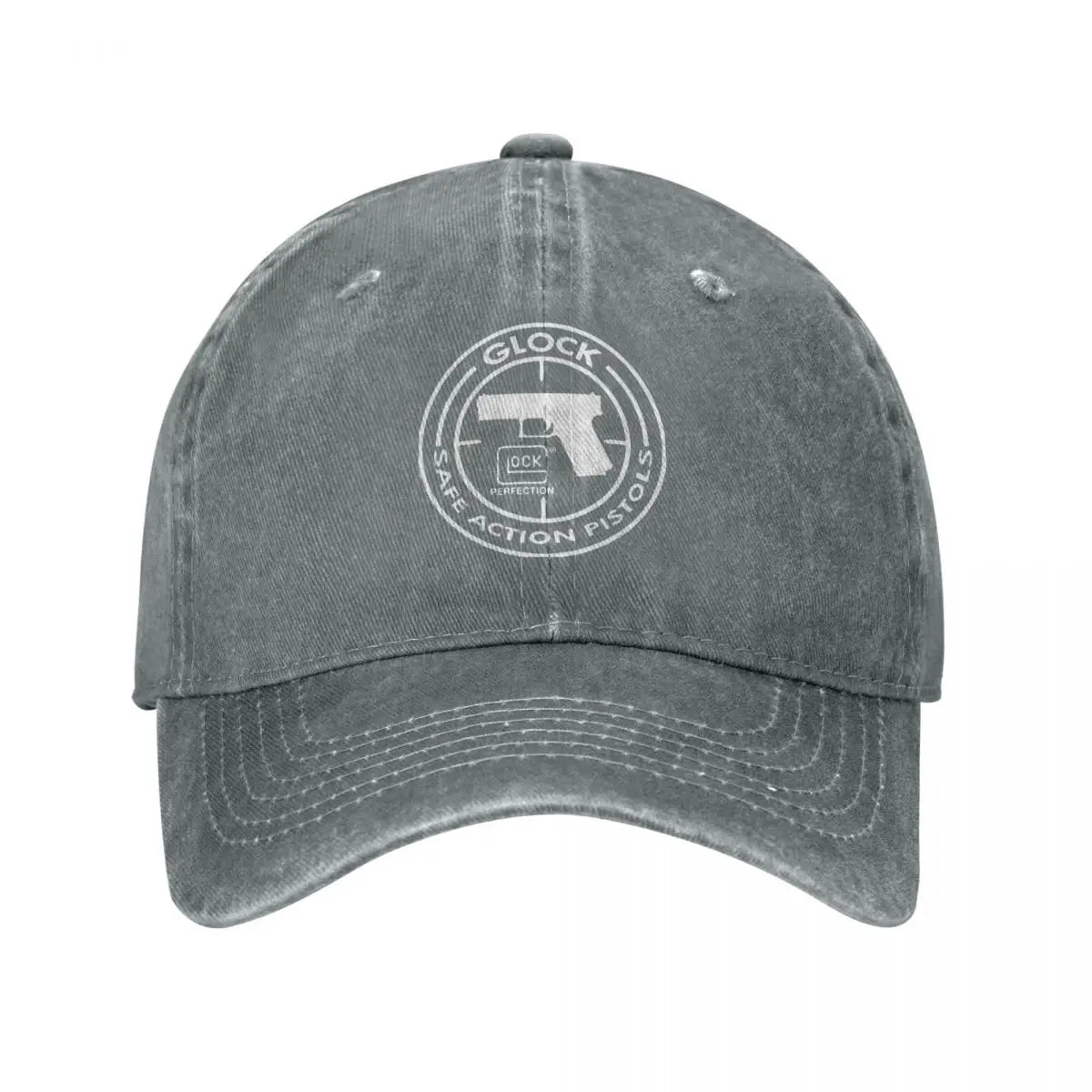 Tactical Gun Denim Baseball Cap