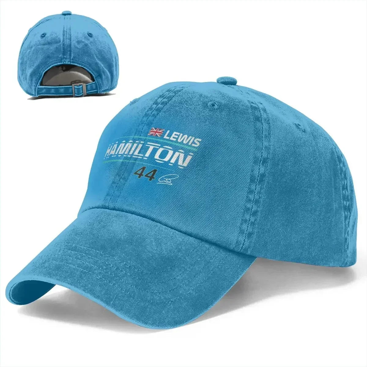 Lewis Hamilton Legacy Vintage Distressed Baseball Cap