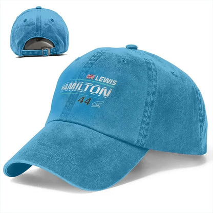 Lewis Hamilton Legacy Vintage Distressed Baseball Cap