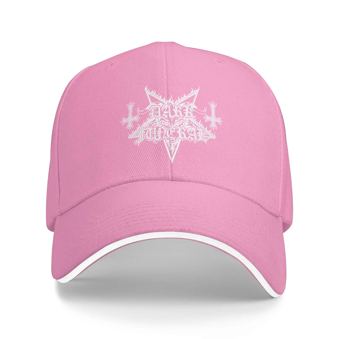 Dark Funeral Logo Trucker Snapback Baseball Cap