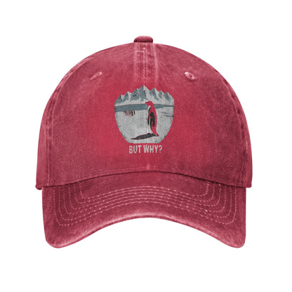 High Quality Nihilist Penguin Washed Baseball Cap