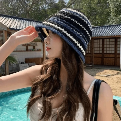 Fashion Colorful Korean Style Breathable Bucket Hat