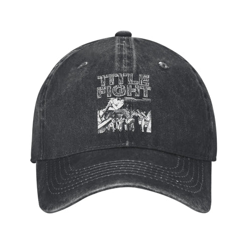 Title Fights Kpop Rock Trendy Baseball Cap