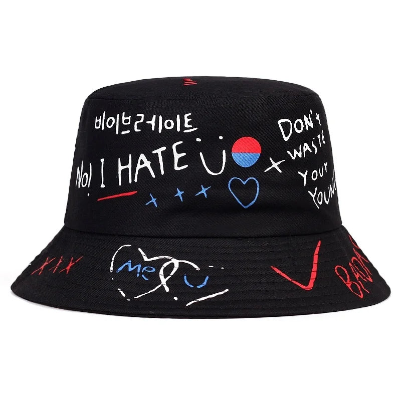 Unisex Summer Cotton Bucket Hat – Casual Travel Cap