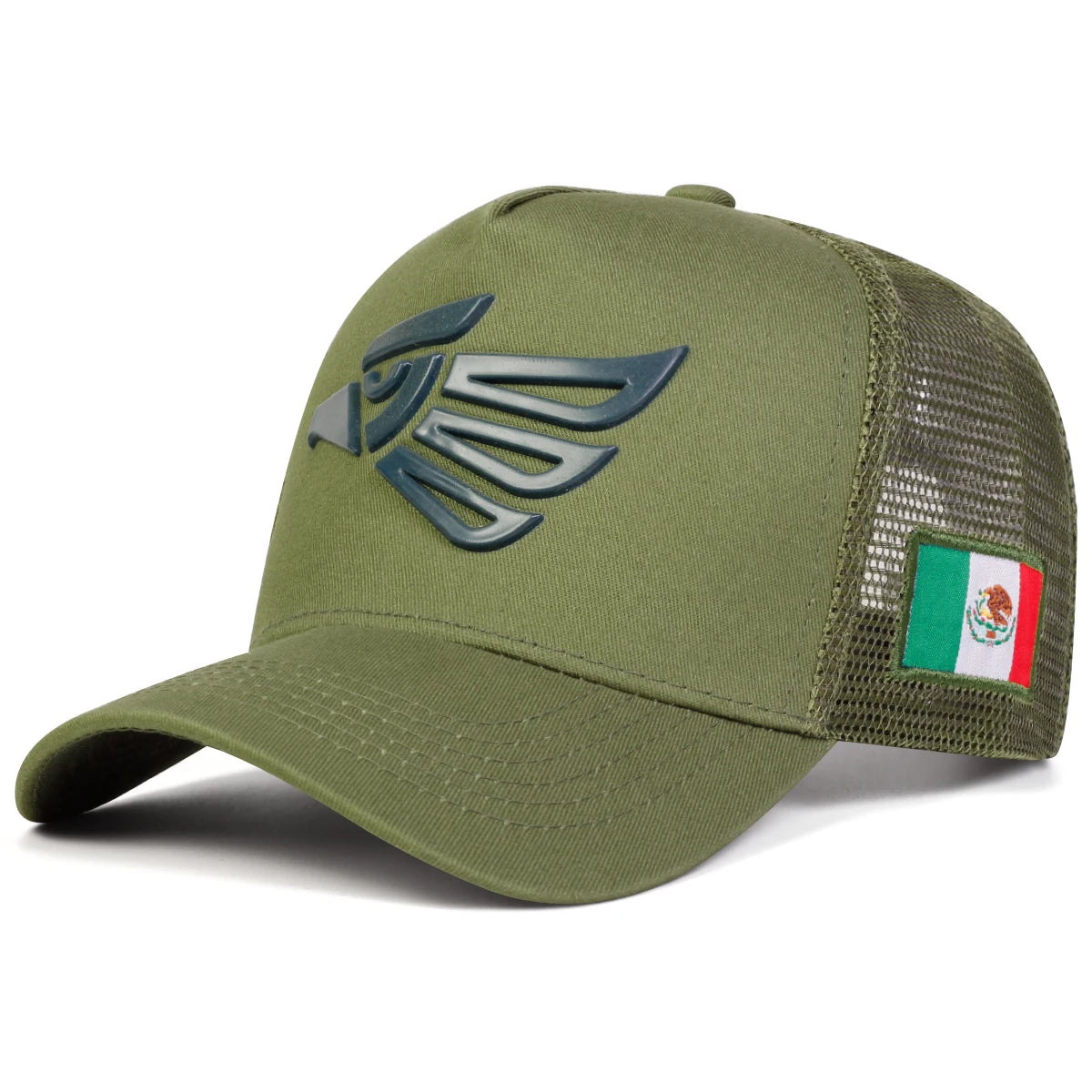 Unisex Mexican Eagle Label Adjustable Baseball Cap