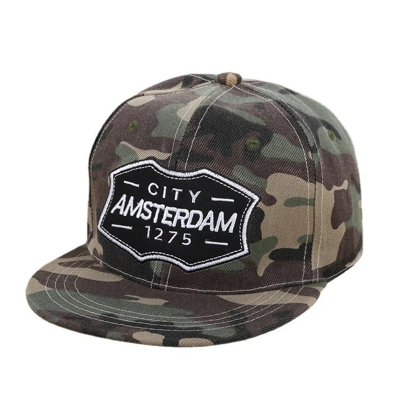 Unisex Camouflage Hip Hop Baseball Cap