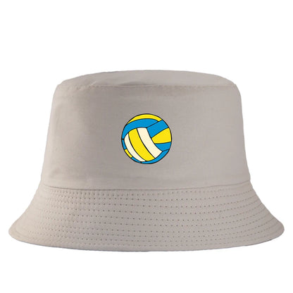 Volleyball Pattern Reversible Sports Bucket Hat