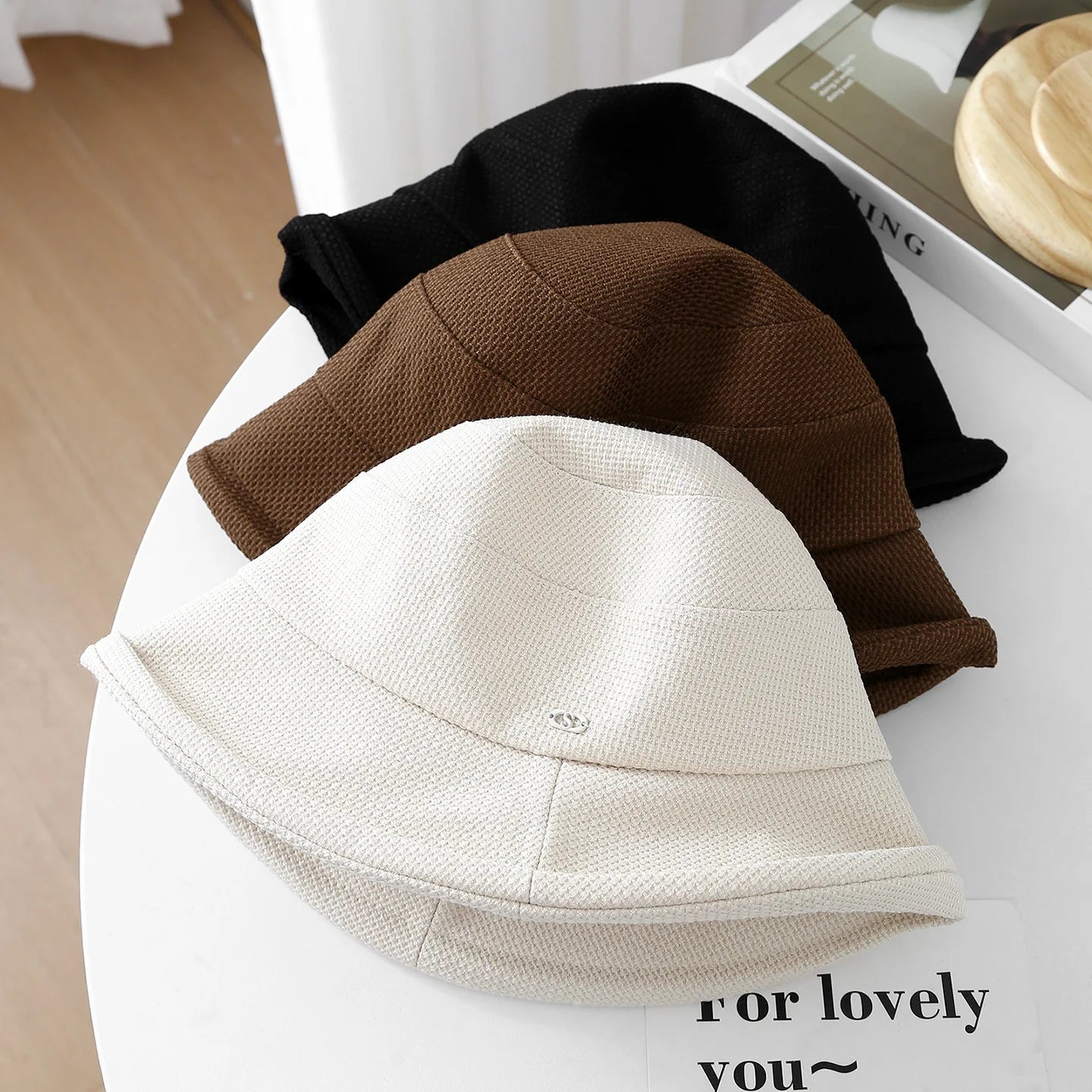 Korean-Style Winter Fisherman Bucket Hat
